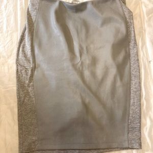 Bailey 44 faux leather skirt